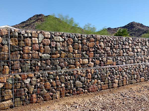 The introduction of welded gabion box