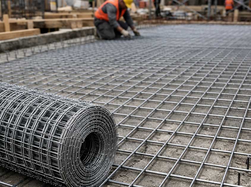 Malla de alambre soldada para proyectos de construcción en Oriente Medio