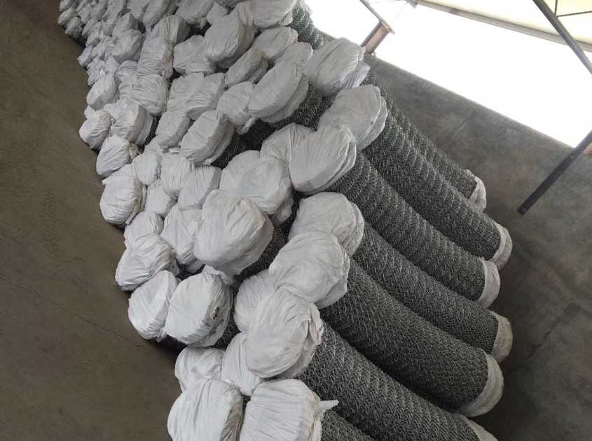 ¿Cuál es el diámetro de alambre más adecuado para la malla de alambre de eslabones de cadena?